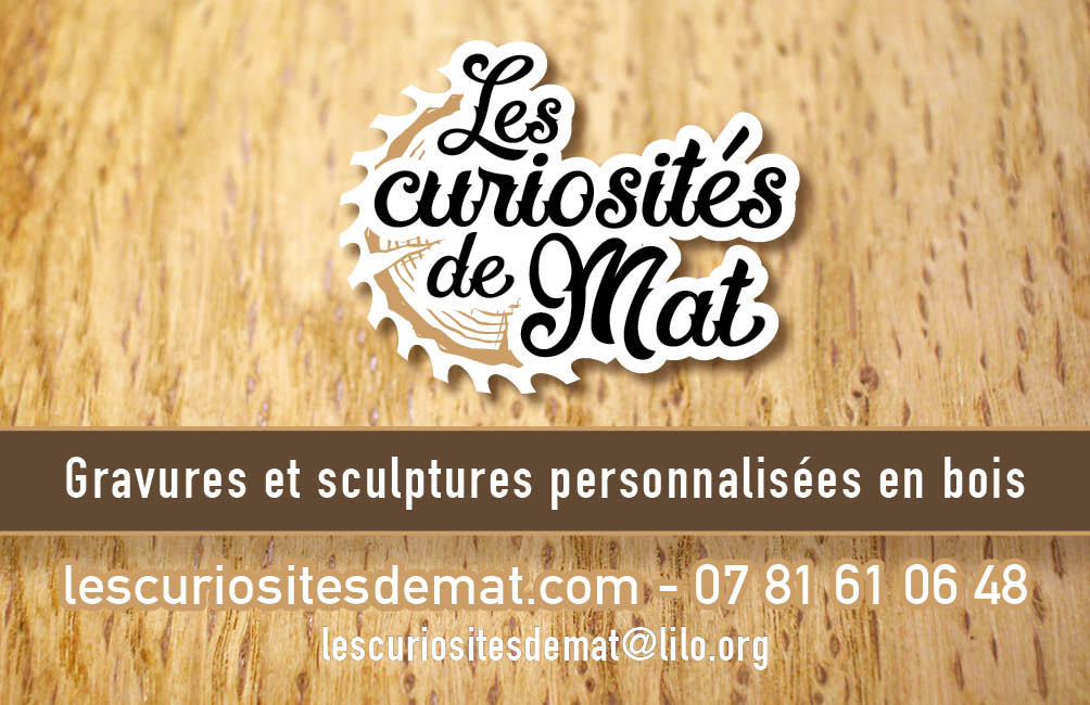 Curiosités Mat cartesvisite85x55