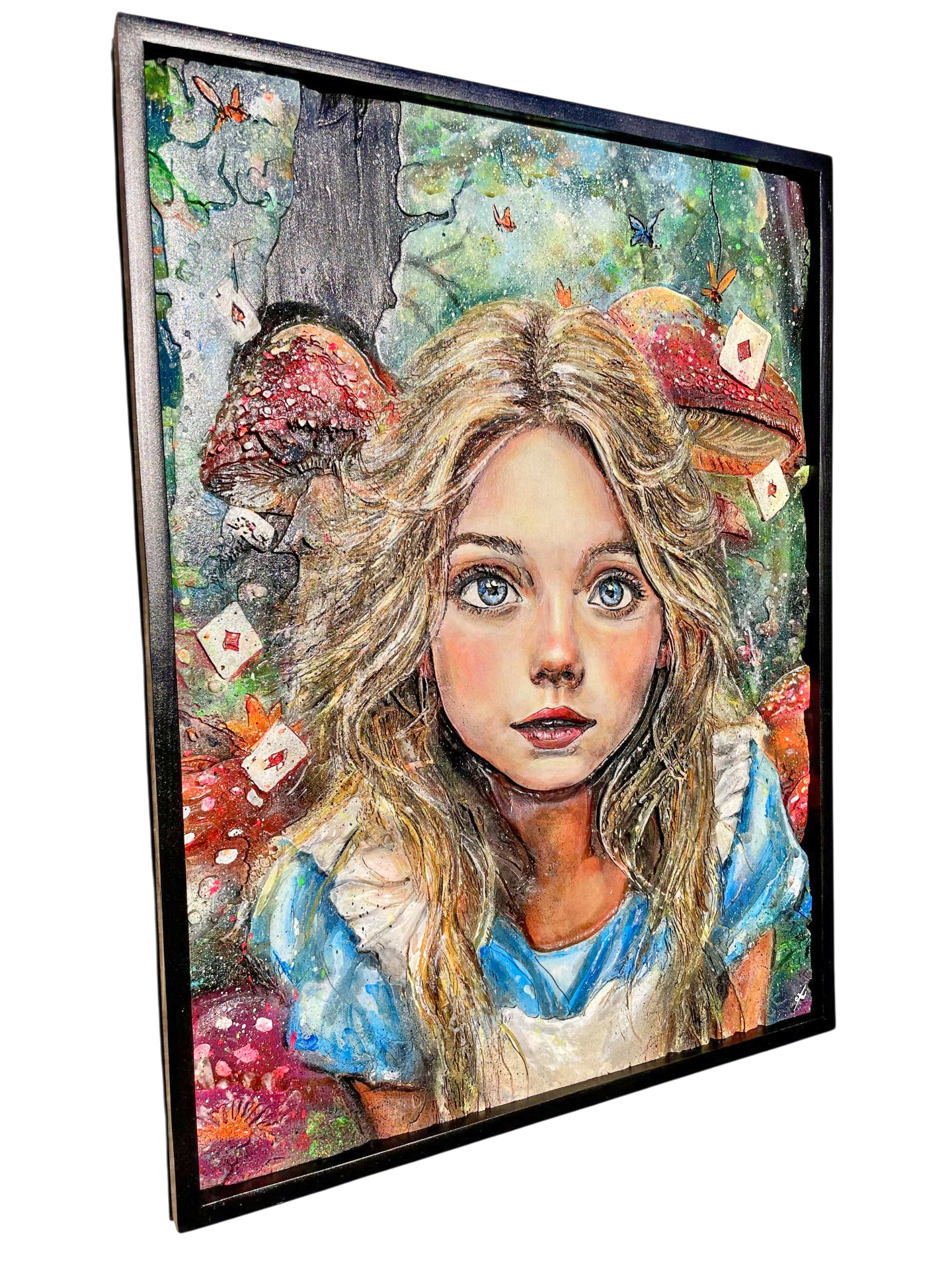 Alice au pays des merveilles : Gravure et peinture Fluo UV sur bois 29 img 6181 Photoroom