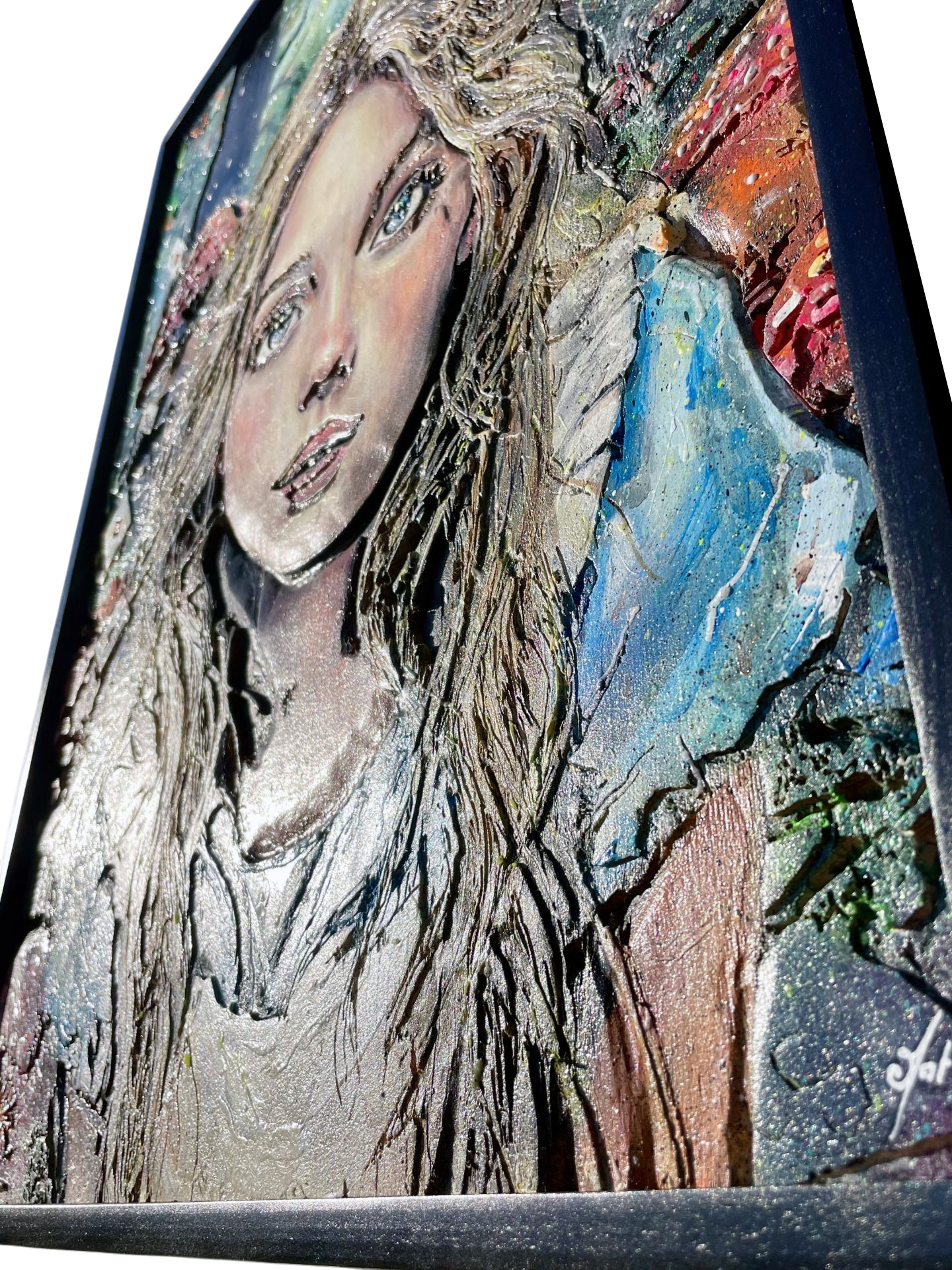 Alice au pays des merveilles : Gravure et peinture Fluo UV sur bois 32 img 6182 Photoroom