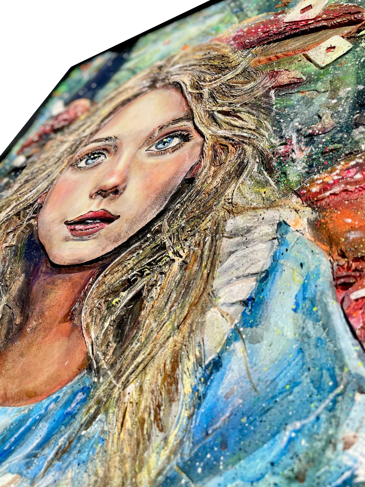 Alice au pays des merveilles : Gravure et peinture Fluo UV sur bois 4 img 6194 Photoroom